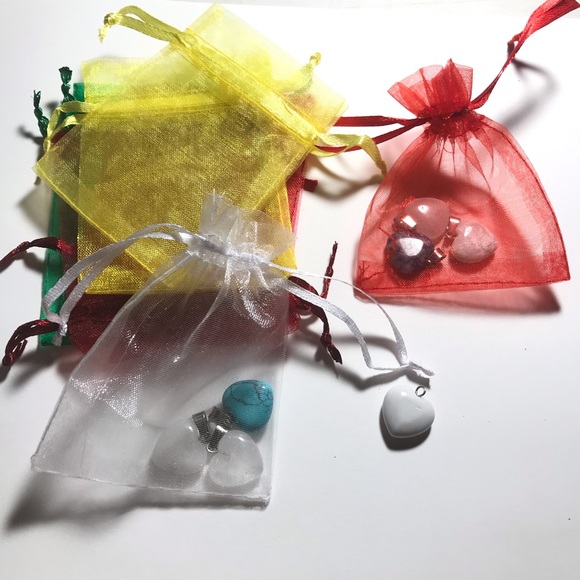 20 pc assorted organza thank you/ jewelry baggies - Picture 7 of 7